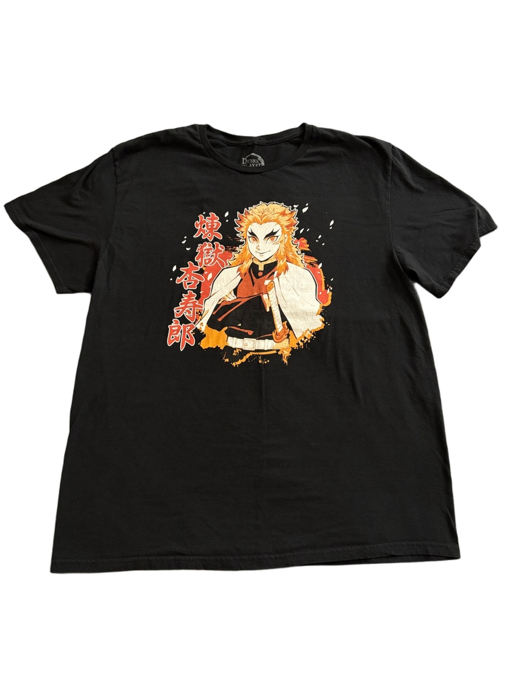 Demon Slayer Rengoku Graphic Tee XL Anime Manga Kimetsu No Yaiba Shirt - Picture 2 of 7